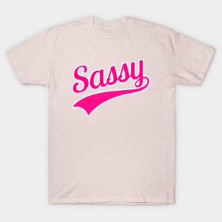 Sassy with Text Tail T-Shirt